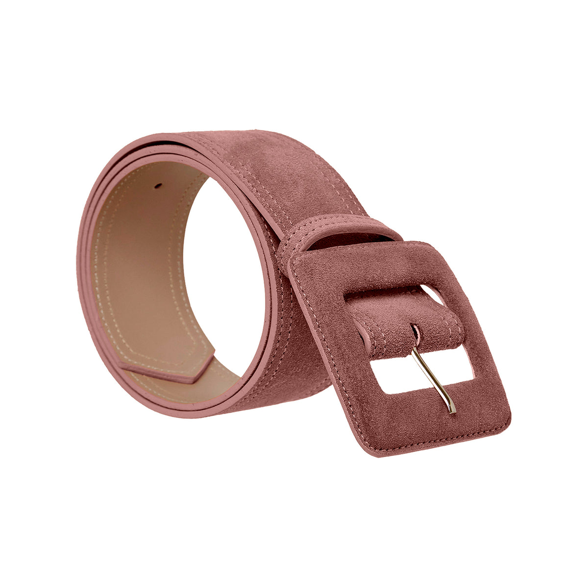 Bally Vintage Women’s Suede Square Buckle Belt Vintage Women main image 2