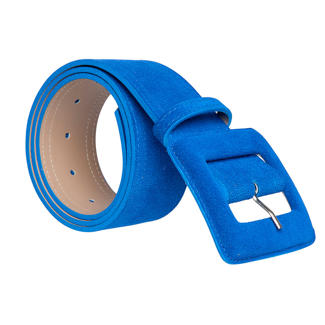 [OPEN YY] / ☆ 25SS WIDE SUEDE LEATHER BELT / BLUE Blue-Suede-1_1830ac30-b7b5-